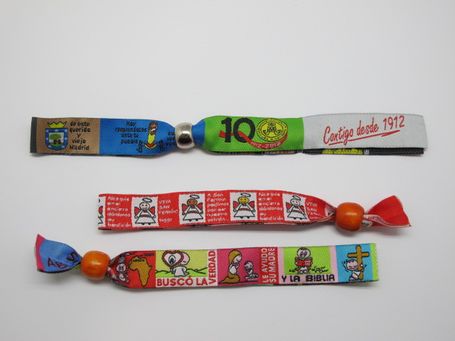 pulsera tela bordada fabricantes